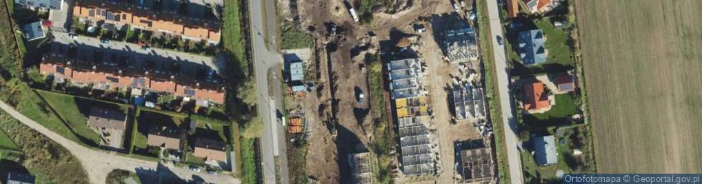 Zdjęcie satelitarne Cyprysowa ul.