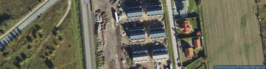 Zdjęcie satelitarne Cyprysowa ul.