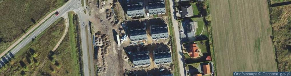 Zdjęcie satelitarne Cyprysowa ul.