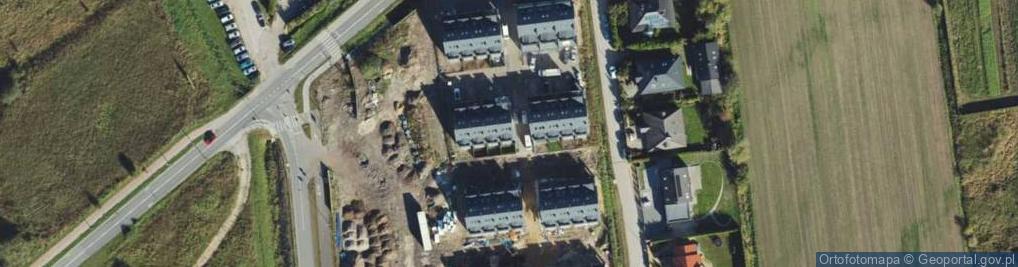 Zdjęcie satelitarne Cyprysowa ul.