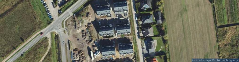 Zdjęcie satelitarne Cyprysowa ul.