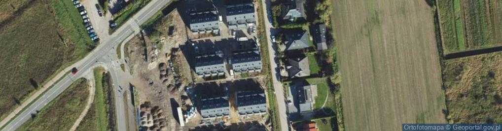 Zdjęcie satelitarne Cyprysowa ul.