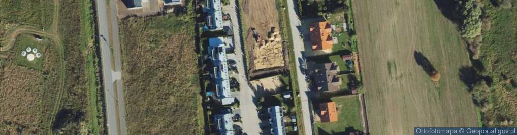 Zdjęcie satelitarne Cyprysowa ul.