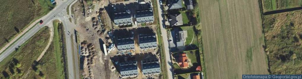 Zdjęcie satelitarne Cyprysowa ul.