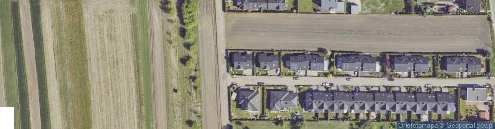 Zdjęcie satelitarne Cyprysowa ul.