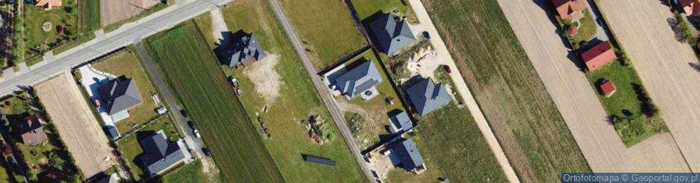 Zdjęcie satelitarne Cyprysowa ul.