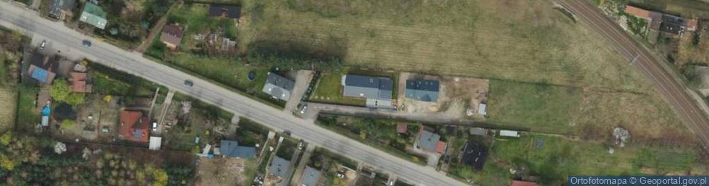 Zdjęcie satelitarne Cyprysowa ul.