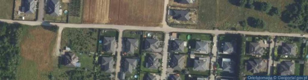 Zdjęcie satelitarne Cyprysowa ul.