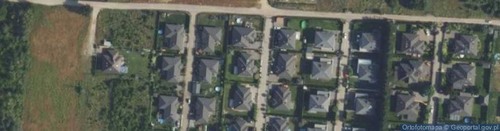 Zdjęcie satelitarne Cyprysowa ul.