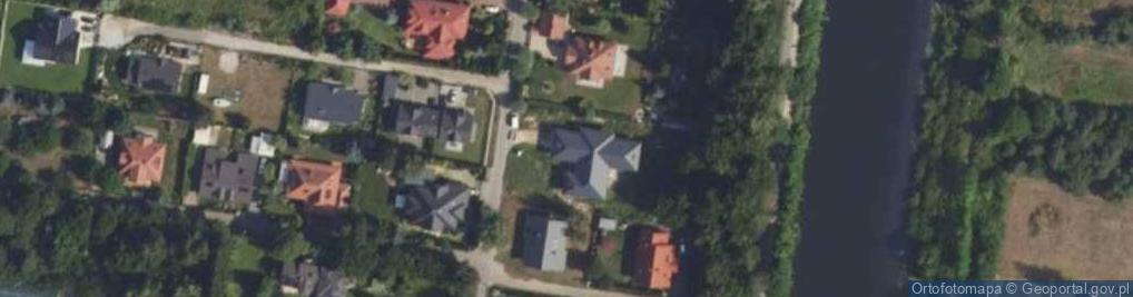 Zdjęcie satelitarne Cyprysowa ul.