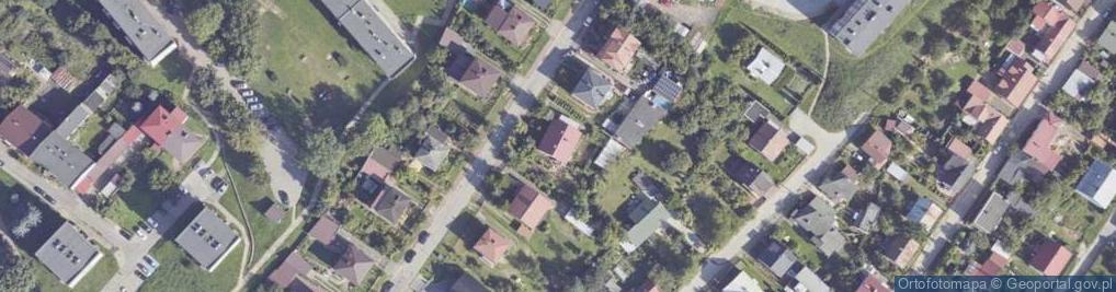 Zdjęcie satelitarne Cysterska ul.