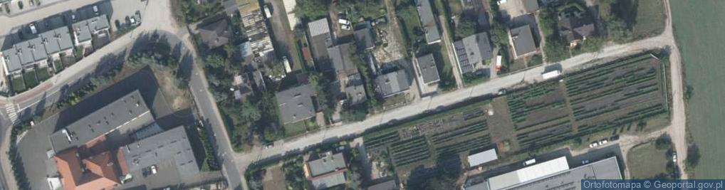 Zdjęcie satelitarne Cybińska ul.