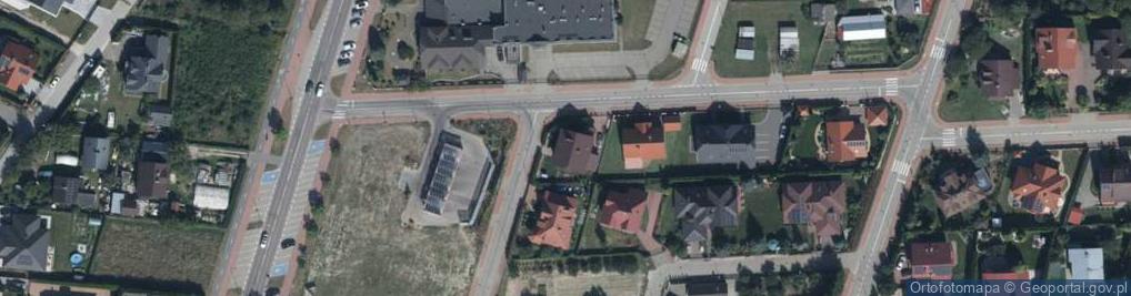 Zdjęcie satelitarne Cyprysowa ul.
