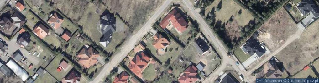Zdjęcie satelitarne Cyprysowa ul.