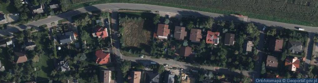 Zdjęcie satelitarne Cyprysowa ul.