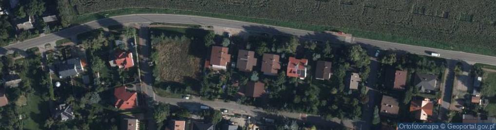 Zdjęcie satelitarne Cyprysowa ul.