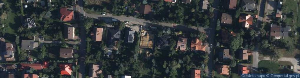 Zdjęcie satelitarne Cyprysowa ul.