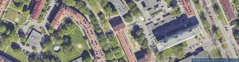 Zdjęcie satelitarne Cyganerii ul.