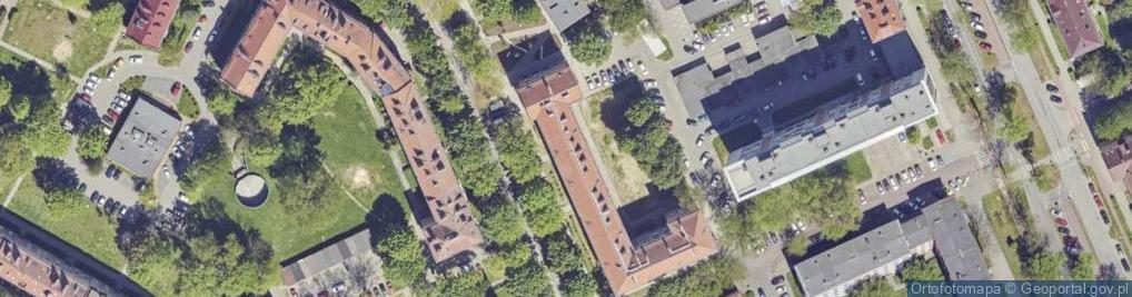 Zdjęcie satelitarne Cyganerii ul.