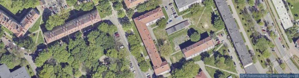 Zdjęcie satelitarne Cyganerii ul.
