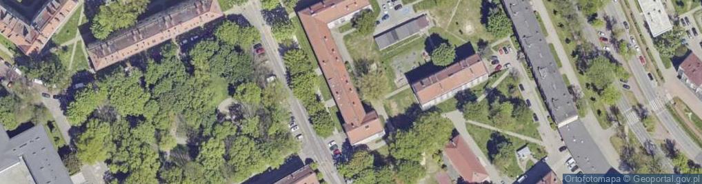 Zdjęcie satelitarne Cyganerii ul.