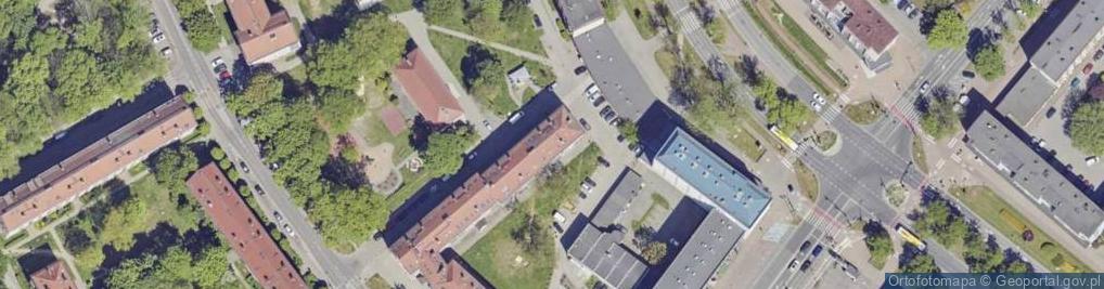 Zdjęcie satelitarne Cyganerii ul.
