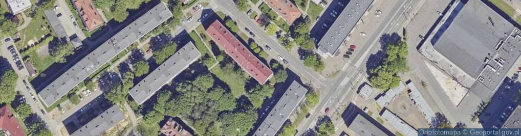 Zdjęcie satelitarne Cyganerii ul.