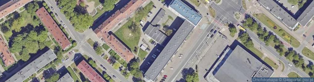 Zdjęcie satelitarne Cyganerii ul.