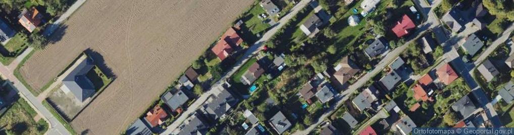 Zdjęcie satelitarne Cyprysowa ul.