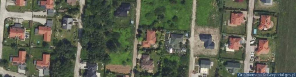 Zdjęcie satelitarne Cyprysowa ul.