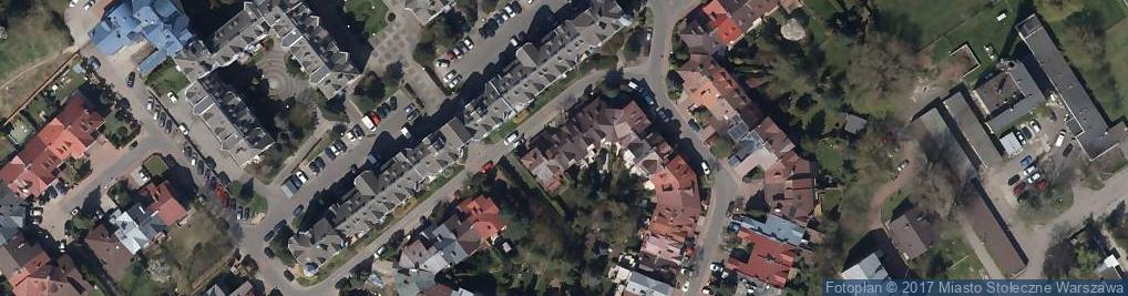 Zdjęcie satelitarne Cypryjska ul.