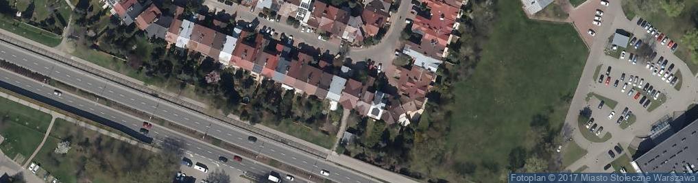 Zdjęcie satelitarne Cypryjska ul.