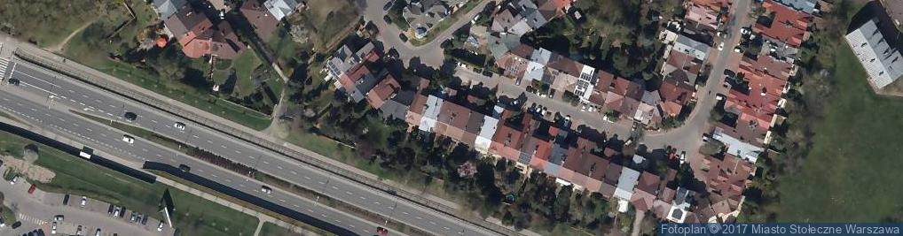 Zdjęcie satelitarne Cypryjska ul.