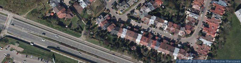 Zdjęcie satelitarne Cypryjska ul.