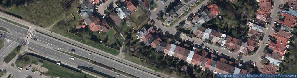 Zdjęcie satelitarne Cypryjska ul.