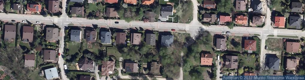 Zdjęcie satelitarne Cyklamenowa ul.