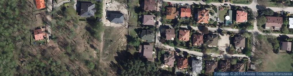 Zdjęcie satelitarne Cyprysowa ul.