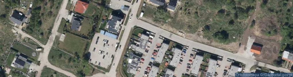 Zdjęcie satelitarne Cypryjska ul.