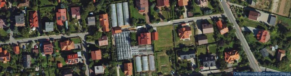 Zdjęcie satelitarne Cyprysowa ul.