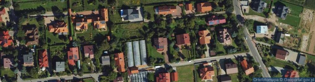 Zdjęcie satelitarne Cyprysowa ul.