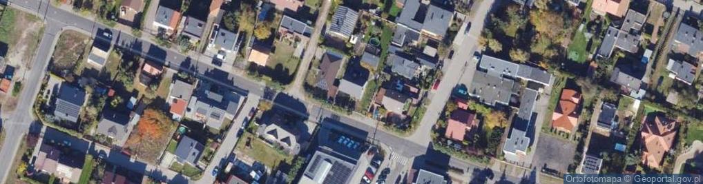 Zdjęcie satelitarne Czerska ul.