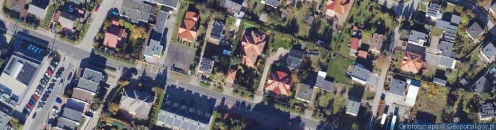 Zdjęcie satelitarne Czerska ul.