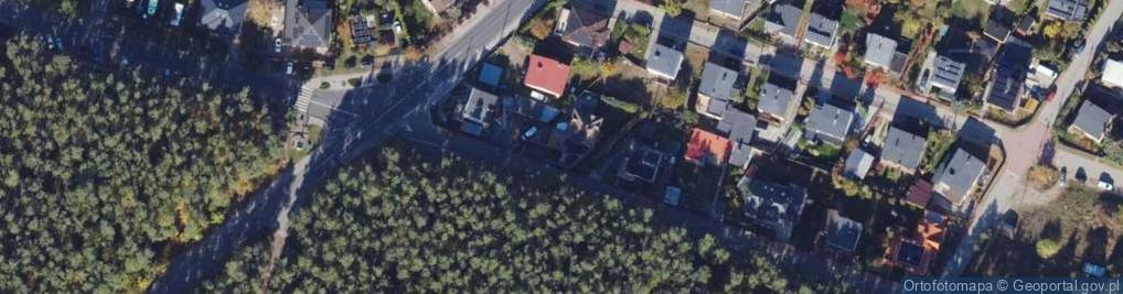 Zdjęcie satelitarne Czerska ul.