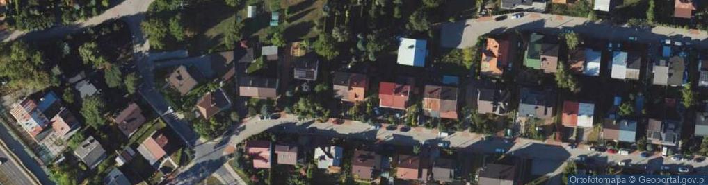 Zdjęcie satelitarne Czerwonego Kapturka ul.