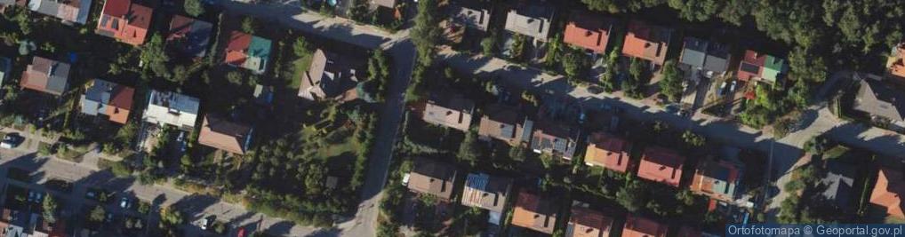 Zdjęcie satelitarne Czerwonego Kapturka ul.