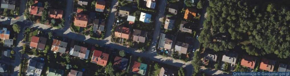Zdjęcie satelitarne Czerwonego Kapturka ul.