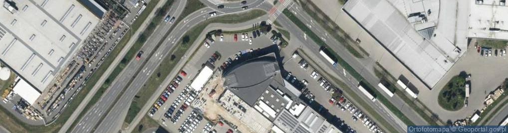 Zdjęcie satelitarne Czekoladowa ul.
