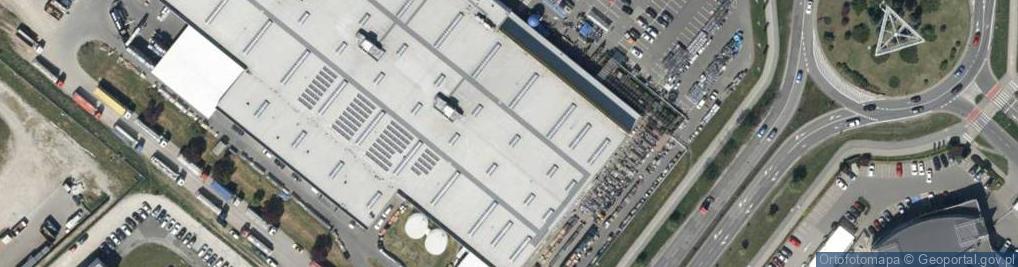 Zdjęcie satelitarne Czekoladowa ul.