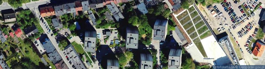 Zdjęcie satelitarne Czysta ul.
