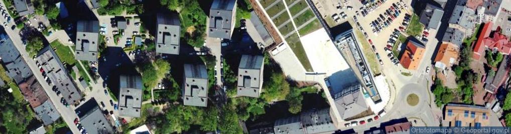 Zdjęcie satelitarne Czysta ul.